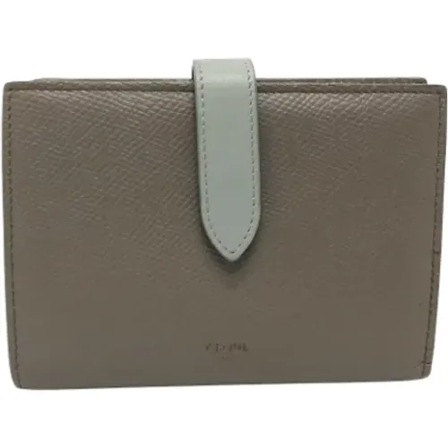 Pre-owned Wallets, female, , Size: ONE SIZE Pre-owned Leather wallets - Celine Vintage - Modalova