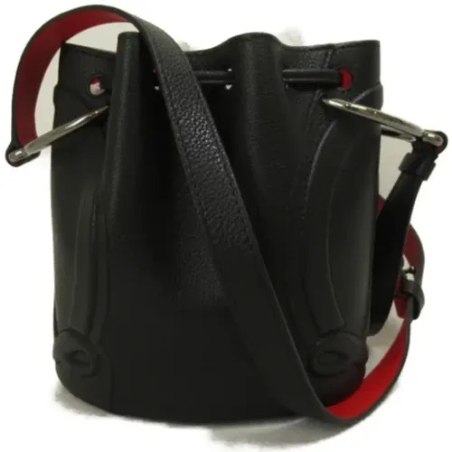 Pre-owned Bucket Bags, female, , Size: ONE SIZE Pre-owned Leather shoulder-bags - Christian Louboutin Pre-owned - Modalova