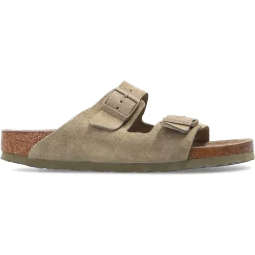 Sliders, male, , Size: 8 US Arizona BS slides - Birkenstock - Modalova