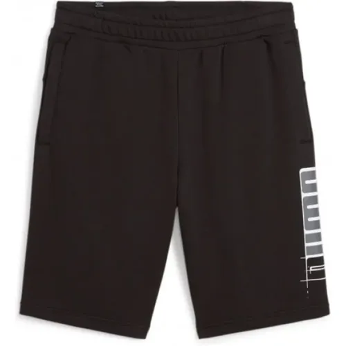 Logo Seiten Bermuda Shorts , Herren, Größe: L - Puma - Modalova