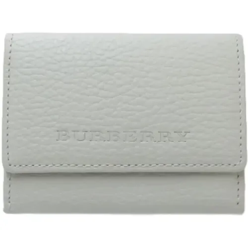 Pre-owned Wallets, female, , Size: ONE SIZE Pre-owned Leather wallets - Burberry Vintage - Modalova