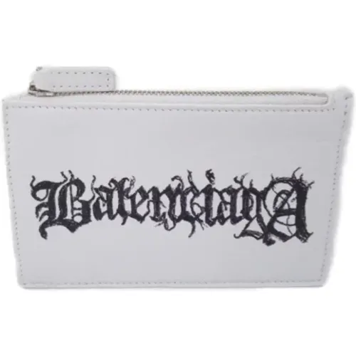 Pre-owned Wallets, male, , Size: ONE SIZE Pre-owned Leather home-office - Balenciaga Vintage - Modalova