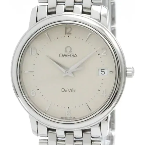 Pre-owned Watches, male, , Size: ONE SIZE Pre-owned Stainless Steel watches - Omega Vintage - Modalova