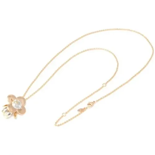 Pre-owned Jewellery, female, , Size: ONE SIZE Pre-owned Rose Gold necklaces - Louis Vuitton Vintage - Modalova