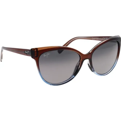 Ikonoische Polarisierte Sonnenbrille für Frauen , Damen, Größe: 57 MM - Maui Jim - Modalova