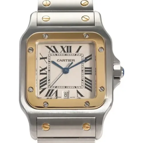 Pre-owned Watches, male, , Size: ONE SIZE Pre-owned Gold watches - Cartier Vintage - Modalova