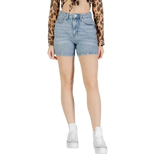 Denim Shorts, female, , Size: XS Ihaveny SHO 20121297 - Ichi - Modalova