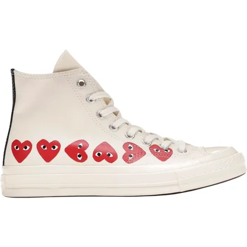 Limitierte Auflage Multi-Heart Hi Top Sneakers , Damen, Größe: 35 EU - Converse - Modalova