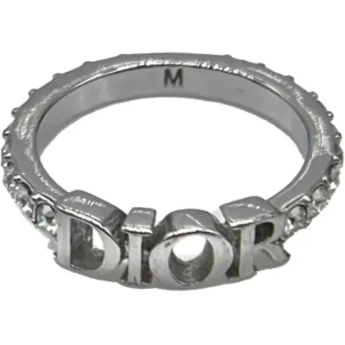 Pre-owned Fabric rings , female, Sizes: ONE SIZE - Dior Vintage - Modalova