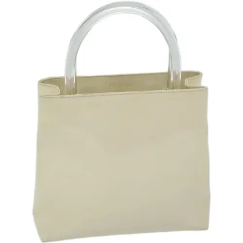 Pre-owned Canvas handbags , female, Sizes: ONE SIZE - Prada Vintage - Modalova