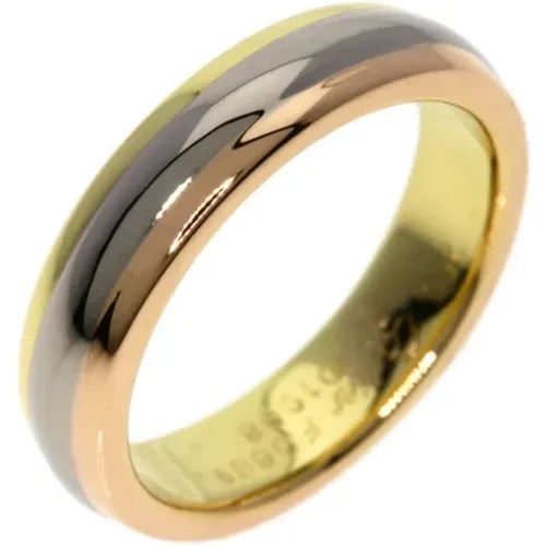 Pre-owned Jewellery, female, , Size: ONE SIZE Pre-owned Gold rings - Cartier Vintage - Modalova