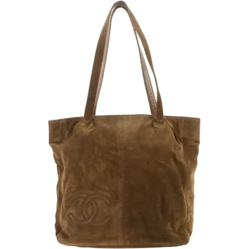 Pre-owned Tote Bags, female, , Size: ONE SIZE Pre-owned Shopping Bag - Chanel Vintage - Modalova