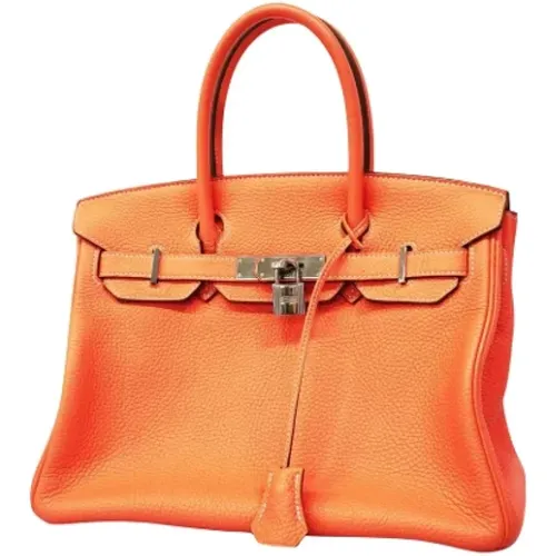 Pre-owned Leather handbags , female, Sizes: ONE SIZE - Hermès Vintage - Modalova