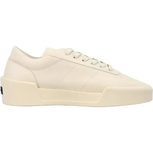 Sneakers, female, , Size: 6 US White Low-Top Aerobic Sneakers - Fear Of God - Modalova