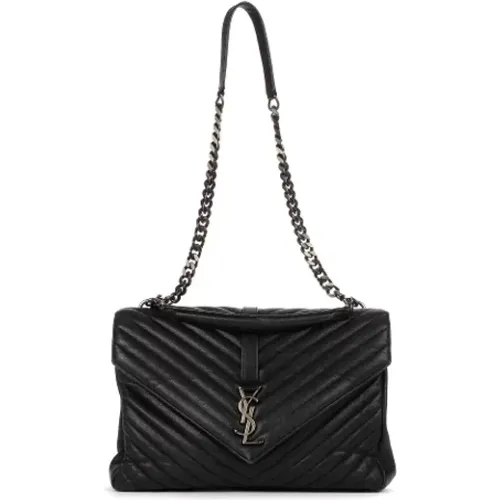 Pre-owned Leder schultertasche - Yves Saint Laurent Vintage - Modalova