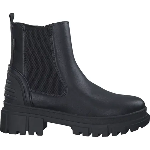 Schwarze Lässige Geschlossene Booties , Damen, Größe: 37 EU - s.Oliver - Modalova