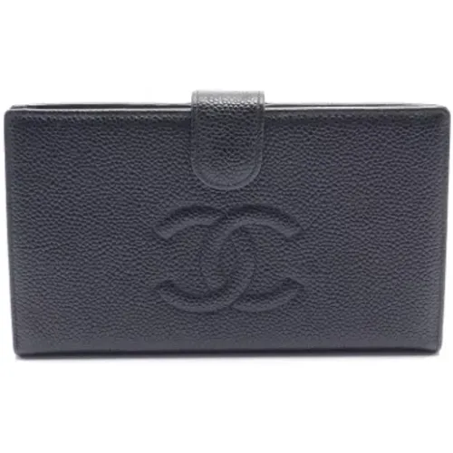 Pre-owned Wallets, female, , Size: ONE SIZE Pre-owned Leather wallets - Chanel Vintage - Modalova