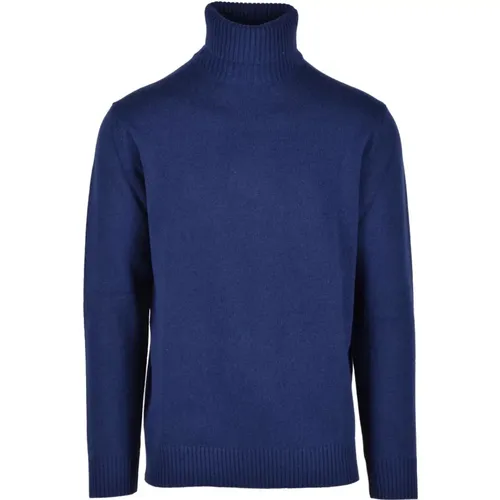 Turtlenecks, male, , Size: 2XL Luxury Merino Silk Cashmere Sweater - Kangra - Modalova