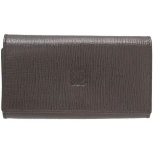 Pre-owned Wallets, female, , Size: ONE SIZE Pre-owned Leather wallets - Loewe Pre-owned - Modalova