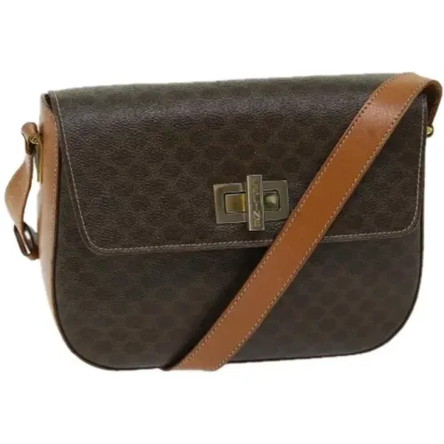 Pre-owned Cross Body Bags, female, , Size: ONE SIZE Pre-owned Leather celine-bags - Celine Vintage - Modalova