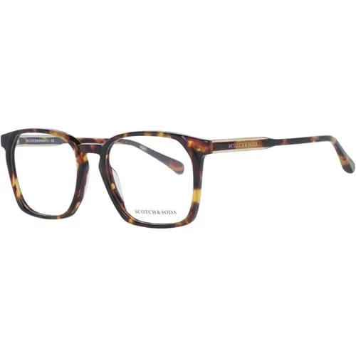 Glasses, male, , Size: ONE SIZE Square Optical Frames - Scotch & Soda - Modalova