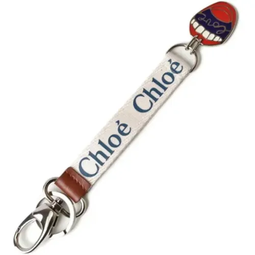 Pre-owned Accessories, female, , Size: ONE SIZE Pre-owned Fabric key-holders - Chloé Pre-owned - Modalova