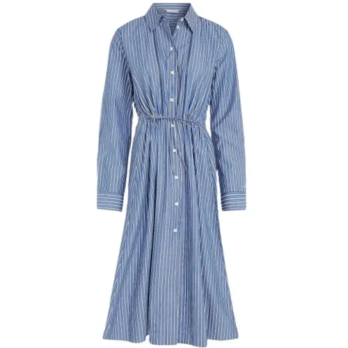 Shirt Dresses , female, Sizes: S, XS, L, 2XL, M - Tommy Hilfiger - Modalova