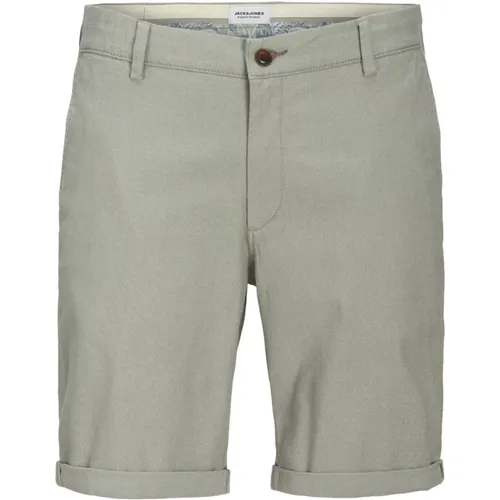 Klassische Chino Shorts , Herren, Größe: M - jack & jones - Modalova