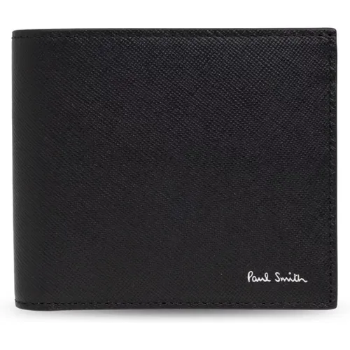 Wallets & Cardholders, male, , Size: ONE SIZE Wallet with logo - Paul Smith - Modalova