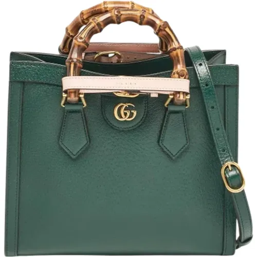 Pre-owned Tote Bags, female, , Size: ONE SIZE Pre-owned Leather totes - Gucci Vintage - Modalova