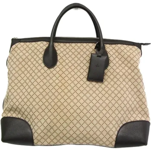 Pre-owned Tote Bags, female, , Size: ONE SIZE Pre-owned Canvas gucci-bags - Gucci Vintage - Modalova