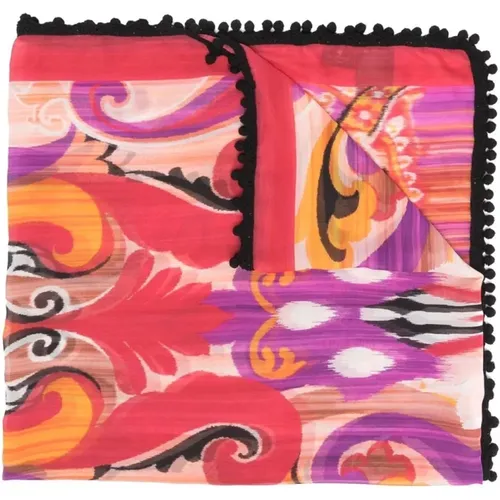 Silk scarf , female, Sizes: ONE SIZE - ETRO - Modalova