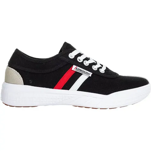 Retro Canvas Sneakers , Herren, Größe: 38 EU - Kawasaki - Modalova