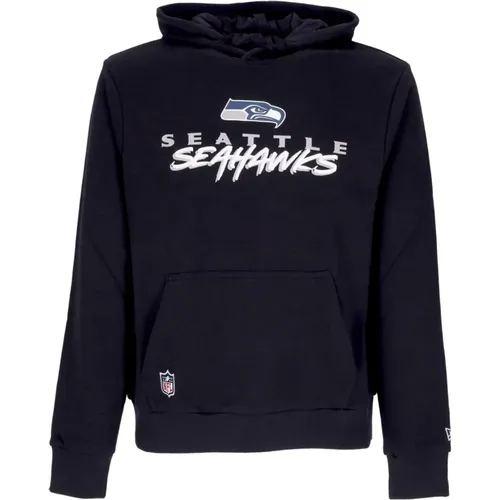 Hoodies, male, , Size: 3XL Seattle Seahawks Script Hoodie - new era - Modalova