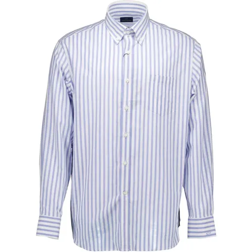 Cotton Twill Long Sleeve Shirts , male, Sizes: 5XL, 3XL, 6XL, 4XL, L - PAUL & SHARK - Modalova