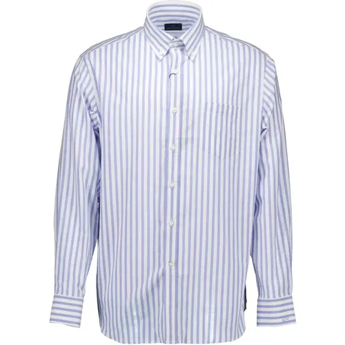 Casual Shirts, male, , Size: 6XL Cotton Twill Long Sleeve Shirt - PAUL & SHARK - Modalova