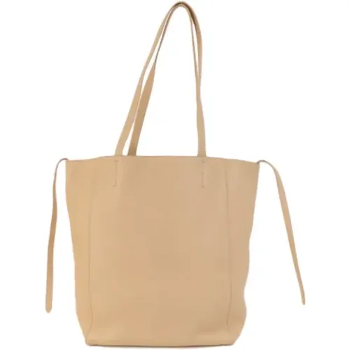 Pre-owned Tote Bags, female, , Size: ONE SIZE Pre-owned Leather totes - Celine Vintage - Modalova