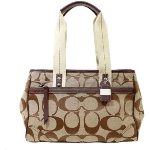 Pre-owned Tote Bags, female, , Size: ONE SIZE Pre-owned Canvas totes - Coach Pre-owned - Modalova