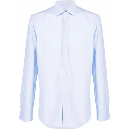 Italian Cotton Shirt , male, Sizes: 4XL, 3XL, 2XL - Corneliani - Modalova