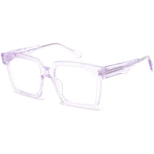 Lila Sonnenbrille für den täglichen Gebrauch , Damen, Größe: 51 MM - Kuboraum - Modalova