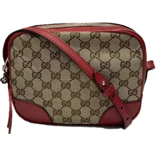 Pre-owned Canvas gucci-bags , female, Sizes: ONE SIZE - Gucci Vintage - Modalova