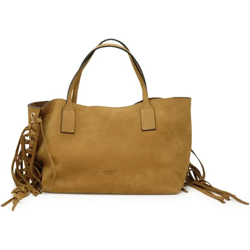 Women's Bags Shoulder Bag Camel Ss24 , female, Sizes: ONE SIZE - Avenue 67 - Modalova