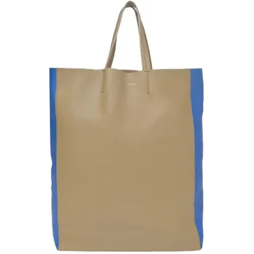 Pre-owned Tote Bags, female, , Size: ONE SIZE Pre-owned Leather totes - Celine Vintage - Modalova