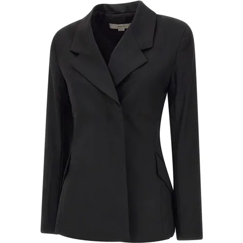 Wool Blazer with Peak Lapel , female, Sizes: M - Remain Birger Christensen - Modalova