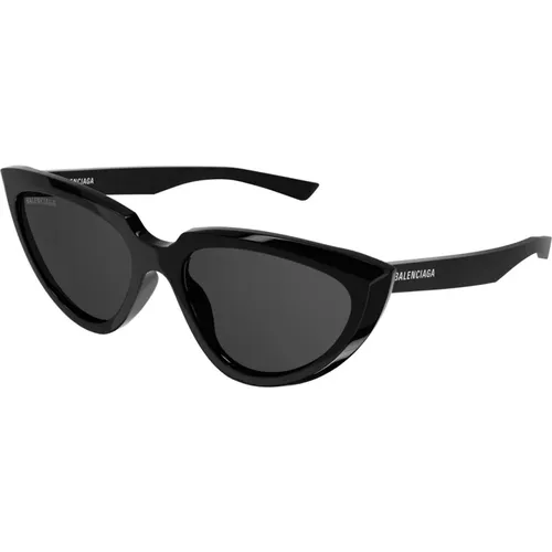 Sunglasses,Schwarze Sonnenbrille mit Zubehör - Balenciaga - Modalova