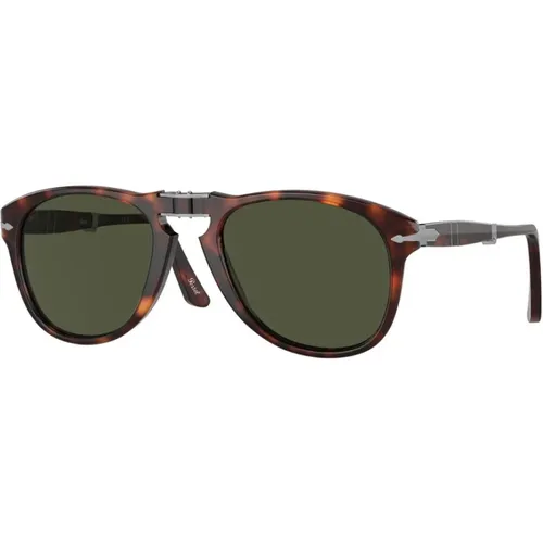 Sunglasses, unisex, , Size: ONE SIZE Retro Round Sunglasses - Persol - Modalova