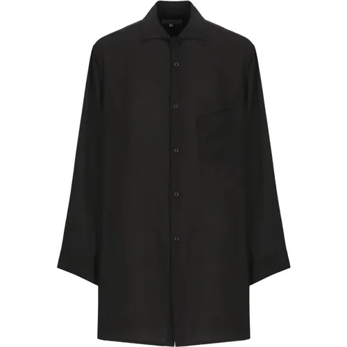 Single-Breasted Coats, male, , Size: M Coats for Men - Yohji Yamamoto - Modalova