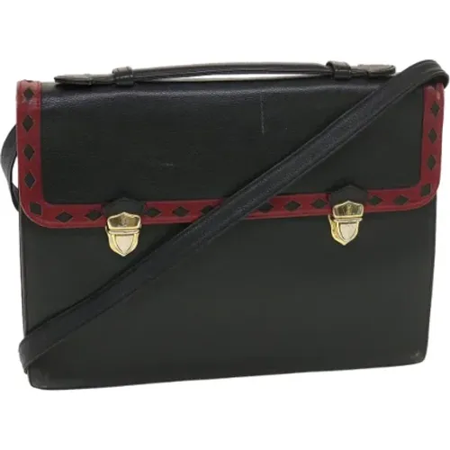 Pre-owned Cross Body Bags, female, , Size: ONE SIZE Pre-owned Leather handbags - Yves Saint Laurent Vintage - Modalova