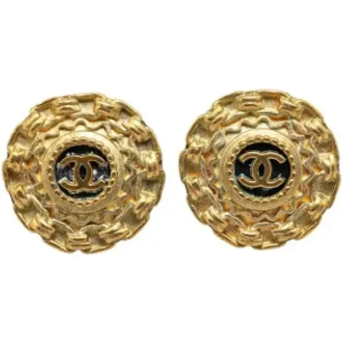 Pre-owned Jewellery, female, , Size: ONE SIZE Pre-owned Gold chanel-jewelry - Chanel Vintage - Modalova