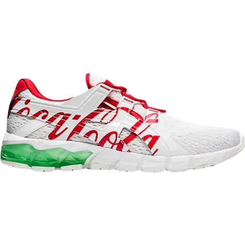 Limited Edition Coca-Cola Gel-Quantum 90 , male, Sizes: 8 UK, 12 UK, 9 1/2 UK, 8 1/2 UK, 11 UK, 5 1/2 UK, 7 1/2 UK, 12 1/2 UK, 15 UK, 10 UK, 13 UK - ASICS - Modalova